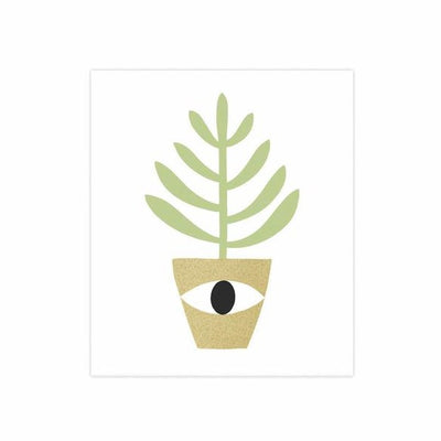 House Plant Friend - Eye - Print