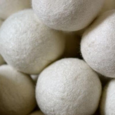 Wool Dryer Ball | White