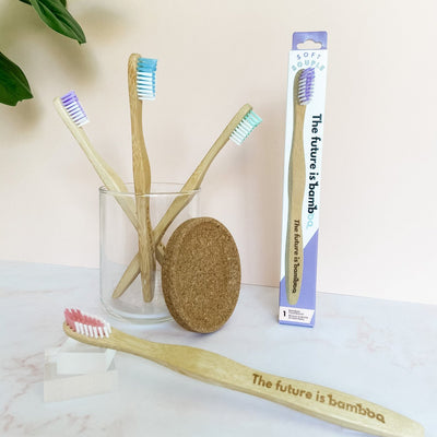 Soft Bamboo Toothbrush - Adult