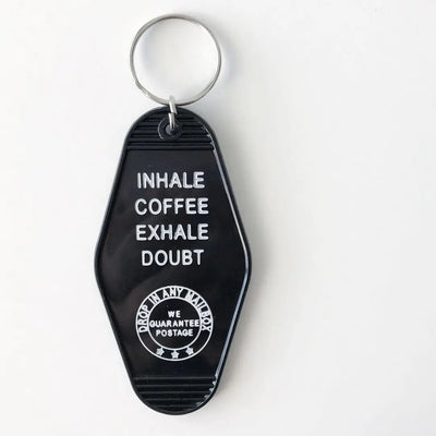 Inhale Coffee - Keytag